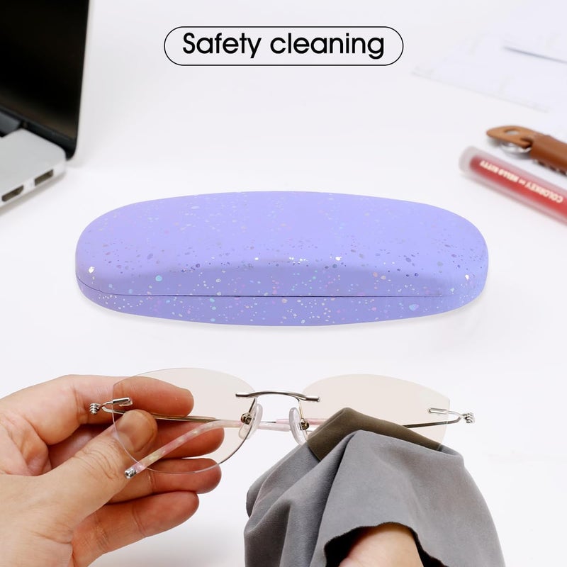 PERFECTSIGHT Store Hard Shell Eyeglasses Case, Kawaii Protective Glasses Case for Kids, Cute Eyeglass Case for Women Men Girls - Image 4